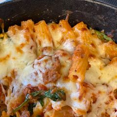 A picture of Sun-dried Tomato Basil Rigatoni.