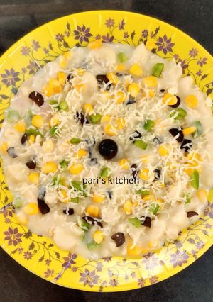 વહાઈટ સોસ પાસ્તા રેસીપી મુખ્ય ફોટો