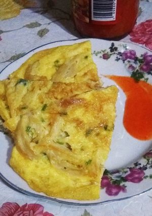 Foto resep Omelet telur jamur tiram