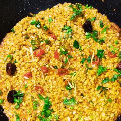 A picture of Tarka Fry Daal Mash.