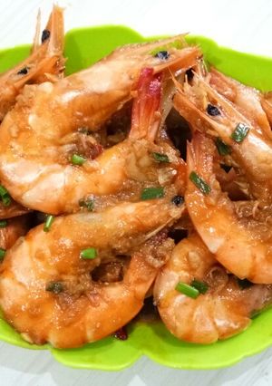 Foto resep Udang Goreng Saos Mentega 😋😘