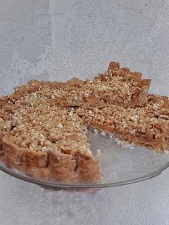 Una foto de Torta crumble de manzana