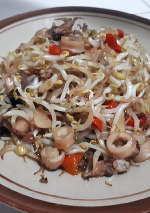 Foto resep Tumis toge cumi asin