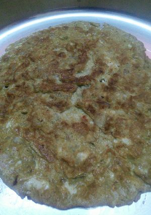 A picture of Masala omelet.