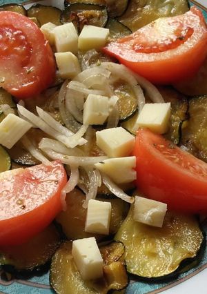 Foto principal de Ensalada de calabacín y queso