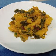 Spicy pumpkin curry A picture of Spicy pumpkin curry.