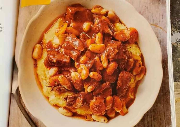 Step-by-Step Guide to Make Award-winning Tuscan Beef stew on mashed potatoes