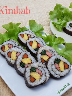 Foto resep Kimbab / Gimbab (Korean Sushi Roll)