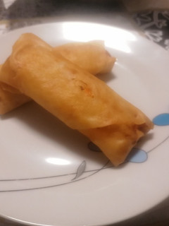 Una foto de Rollito de primavera