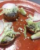 Sopes de ostión (Nayarit)