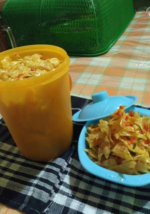 Foto resep Keripik Pangsit Pedas Manis