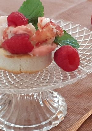 Foto di Cocktail di crostacei ai lamponi
