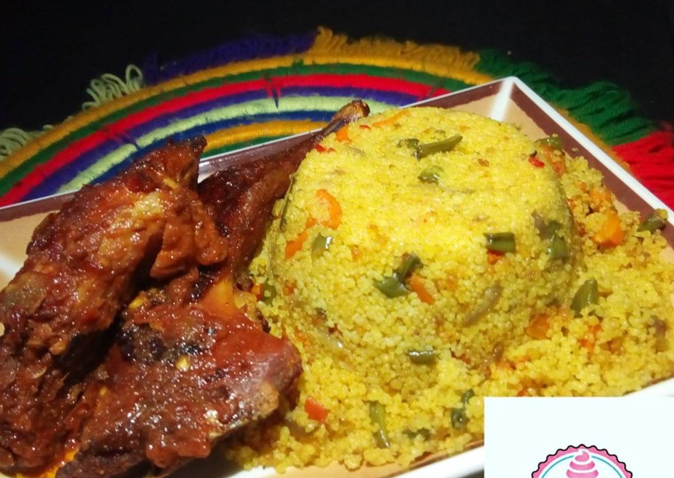 Stir fry couscous