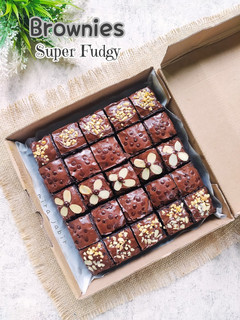 Foto resep Super Fudge Brownies (loyang sekat)