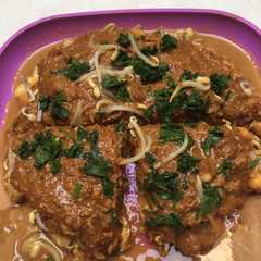 รูปของ Tahu telor bumbu kacang