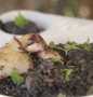 Simple Way Make Recipe Creamy black rice with squid and olive oil recipe that is Awesome, Perfect}