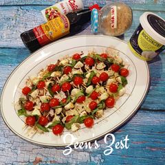 A picture of Caprese Salad Bites.