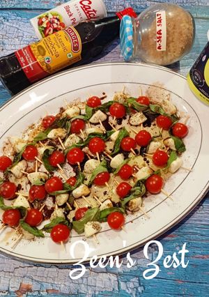 A picture of Caprese Salad Bites.