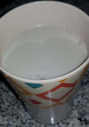 A picture of Tiger nut drink.
