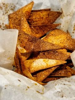 Tortillachips vagy nacho home made edition á lá SK (M. Kinga) recept fotója