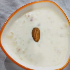 A picture of Sabudana kheer.