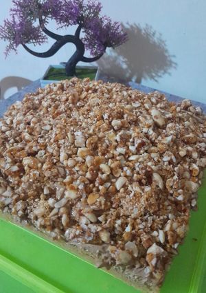 Foto resep Bolu Mocha Kacang Nougat