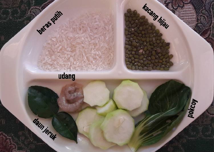 Resep: Mpasi 4⭐ 7M+ 🍚🦐🌱🍃 yang Gurih