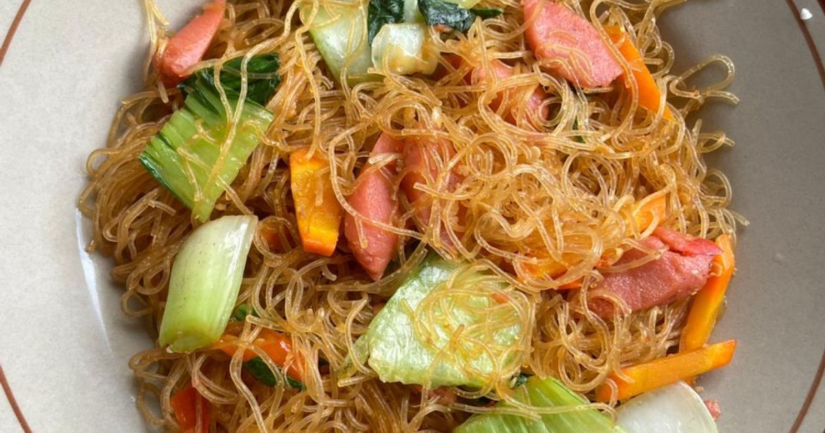 Mie bihun mix sayur