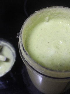 Una foto de Gazpacho verde