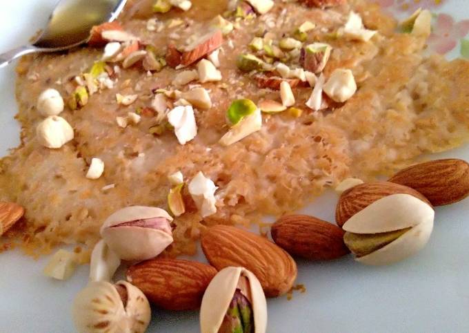 Oats Coconut Milk Pancakes Recipe