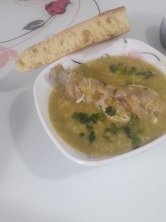 صورة لوصفة حساء البازلاء الجافة pois cassé (بوكاسي)