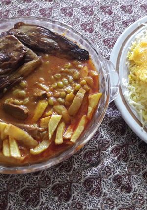 عکسی از دستور خورشت غوره
