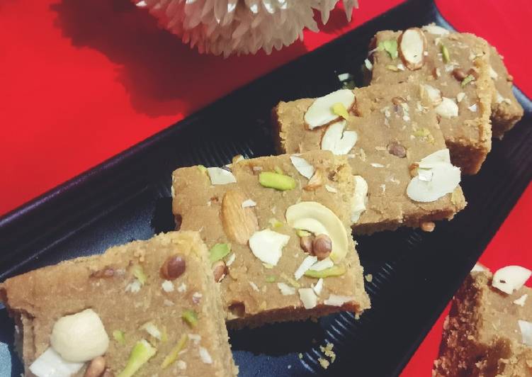 Recipe of Speedy Besan mithai