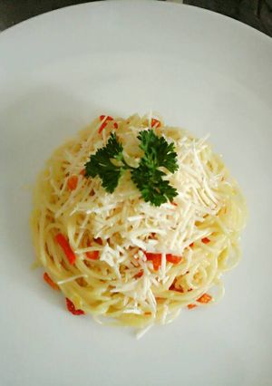 Foto resep Spaghetti OgliOlio