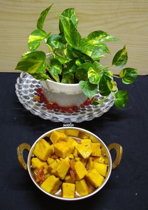 ওল কচুর ডালনা (Ol kochur dalna recipe in Bengali) রেসিপির প্রধান ছবি
