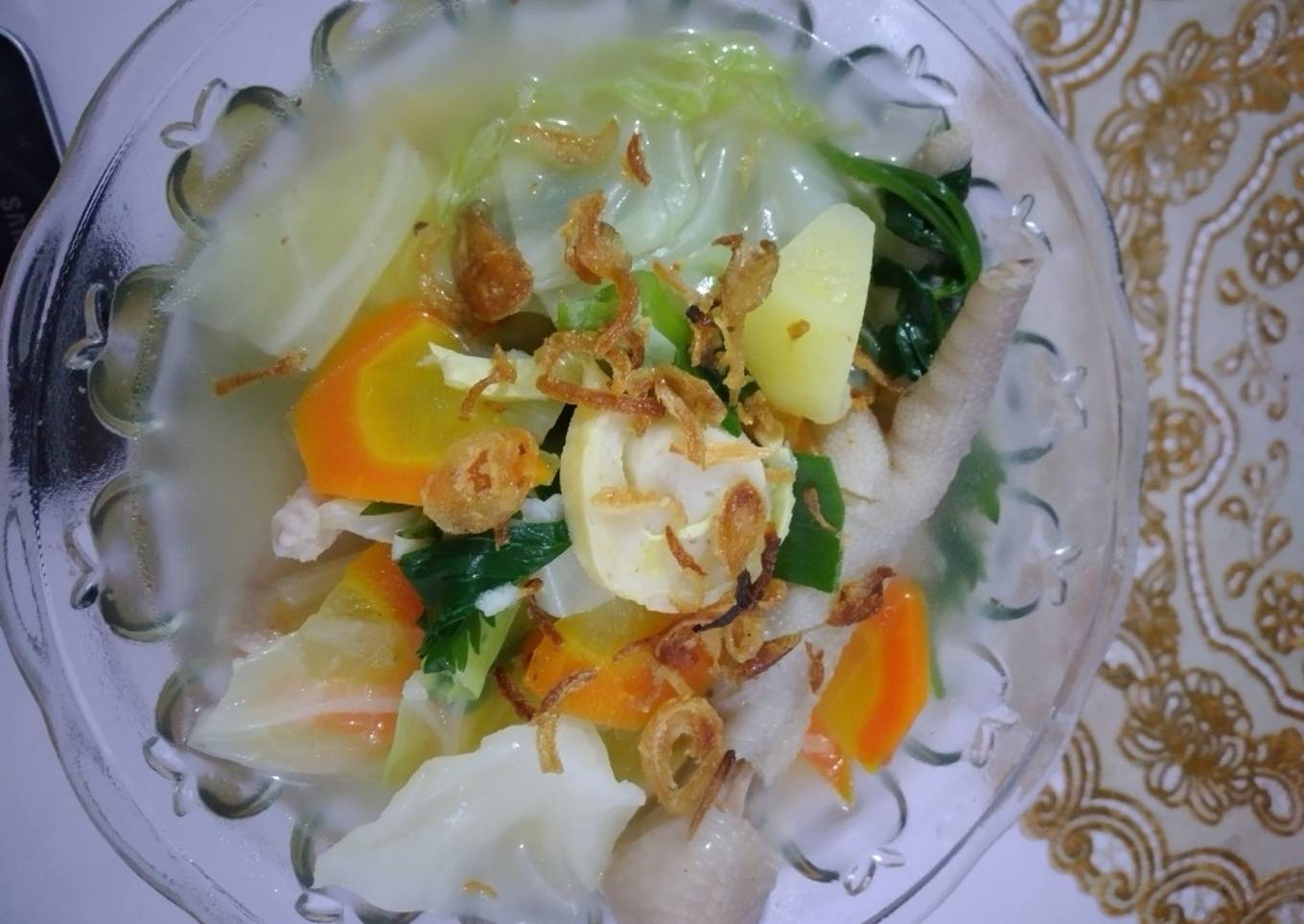 Sop Ceker & Rolade