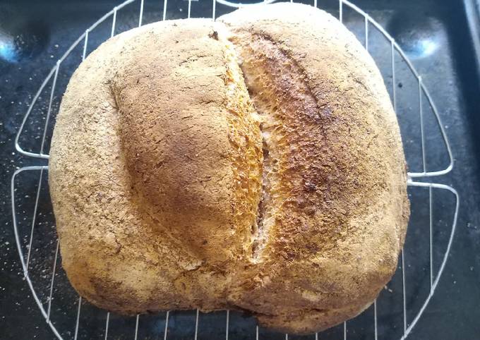 Pane integrale con lievito madre