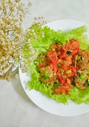 Hình của món Thịt viên sốt cà chua.