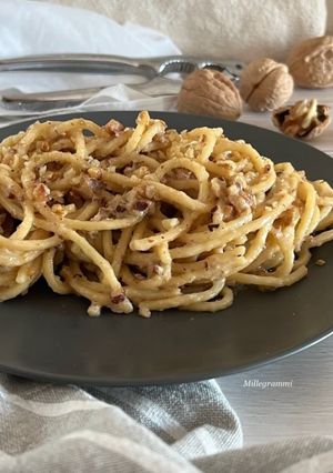 Foto di Pasta con noci e mascarpone