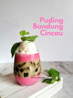 Gambar Puding Bandung Cincau
