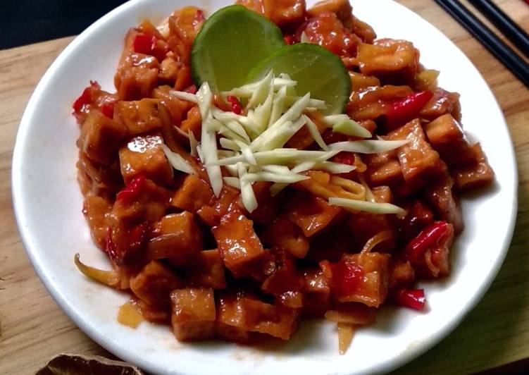 Resep Tahu Mangga Muda || asem manis, Bisa Manjain Lidah