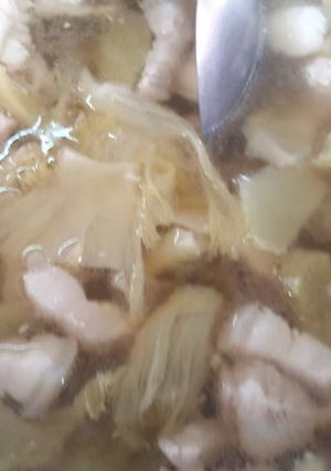 รูปของ ต้มจืดผักกาดดองหมูสามชั้น