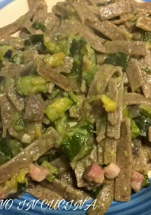 Foto di Pizzoccheri con Zucchine e Pancetta