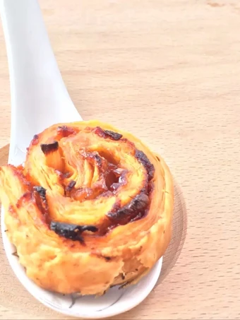 Easy Steps Make Recipes Onion Sambal Puff Pastry Pinwheels the Awesome  Tasty.