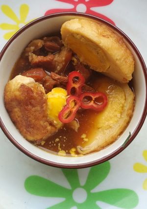 Hình của món Thịt kho tàu.