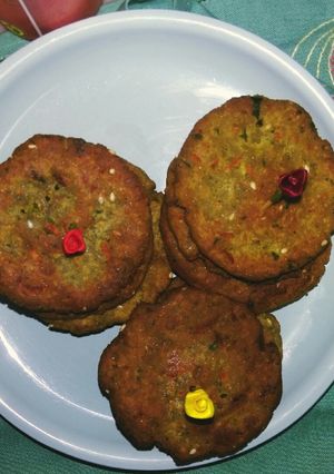 A picture of Baked Oats Salty Mathri.
