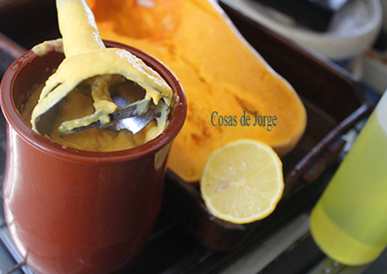 Mayonesa de calabaza al limón