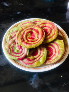 A picture of Tricolour Puri.