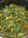 Vegetable soup with shaki