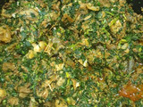 Vegetable soup with shaki